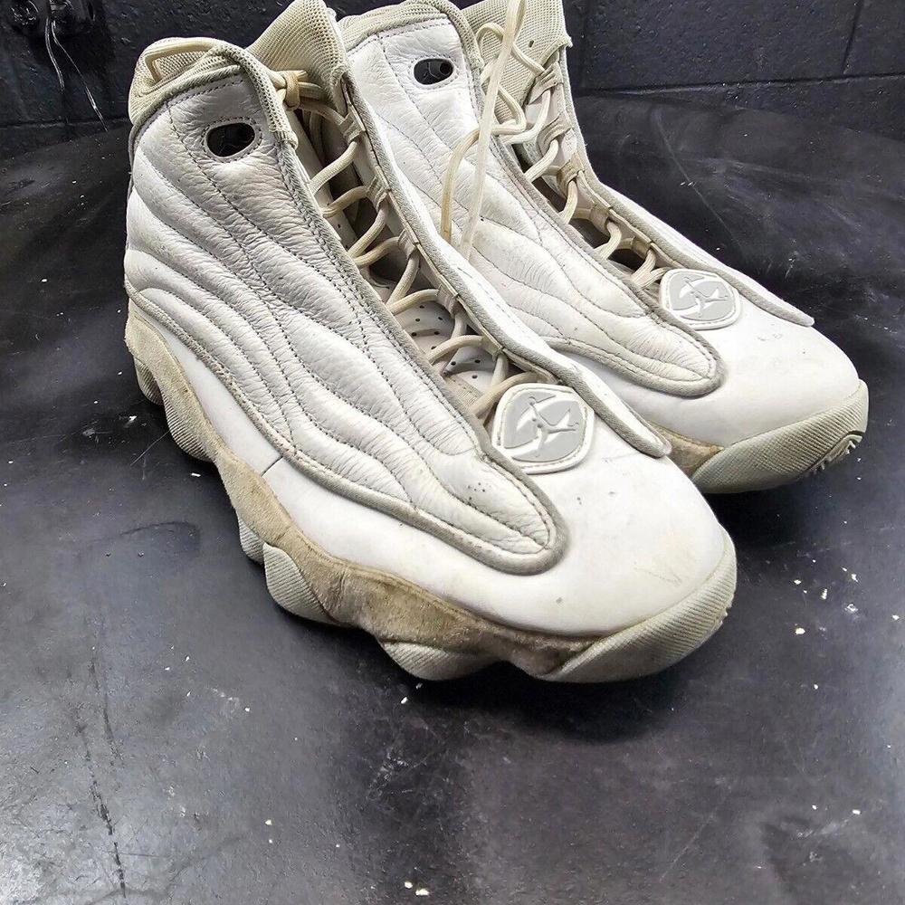 Size 11 - Jordan Pro Strong White Metallic Platinum 2021 Used And Worn